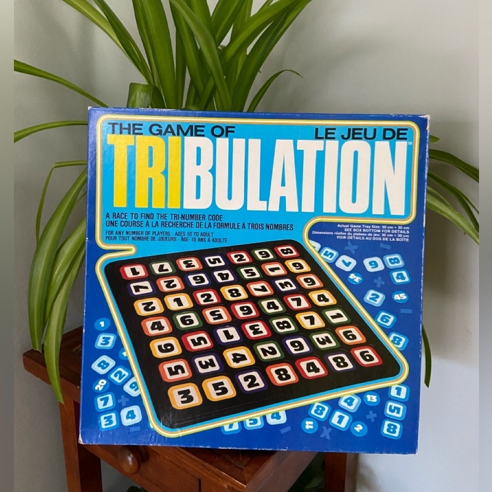 *Vintage* ‘The Game of Tribulation’ Board Game Whitman 1981